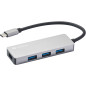 Sandberg 336-32 hub & concentrateur USB 3.2 Gen 1 (3.1 Gen 1) Type-C 5000 Mbit/s Gris