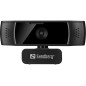 Sandberg USB Autofocus DualMic webcam 2,07 MP 1920 x 1080 pixels USB 2.0 Noir