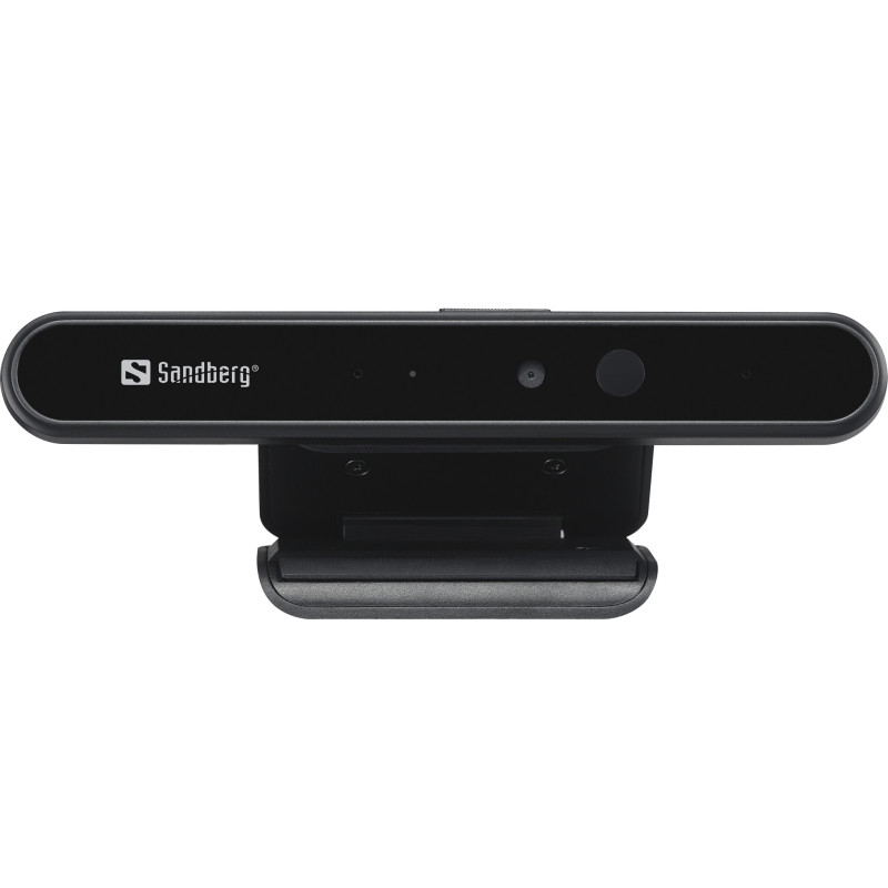 Sandberg Face-ID 1080p webcam 2 MP 1920 x 1080 pixels USB 3.2 Gen 1 (3.1 Gen 1) Noir