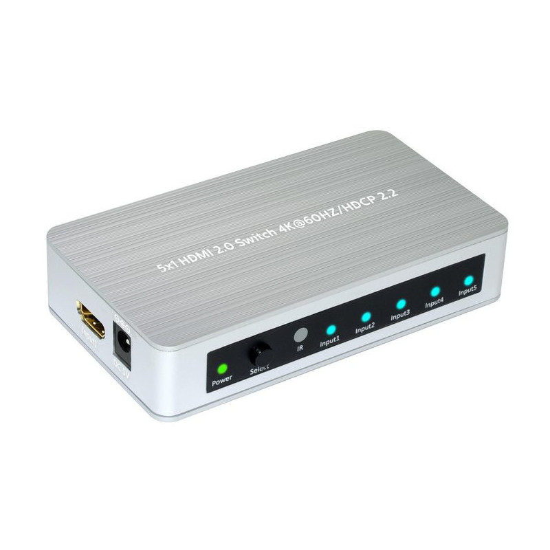 Microconnect MC-HMSW501B commutateur vidéo HDMI