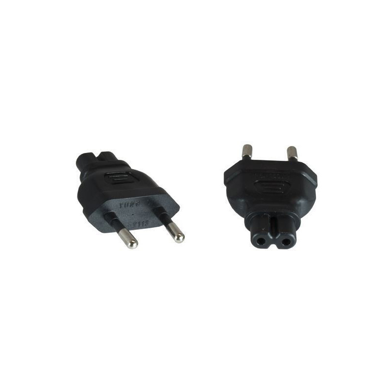 Microconnect PEEUC7AD adaptateur prise d'alimentation Type M C7 Noir