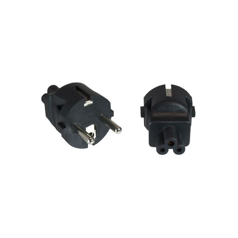 Microconnect PECEEC5AD adaptateur prise d'alimentation Type F Noir