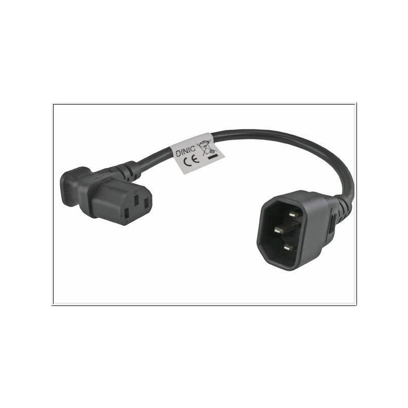 Microconnect PEA1416 câble électrique Noir Coupleur C13 Coupleur C14