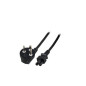 Microconnect PE120818 câble électrique Noir 1,8 m Coupleur C5