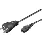 Microconnect PE120405R câble électrique Noir 0,5 m IEC 320