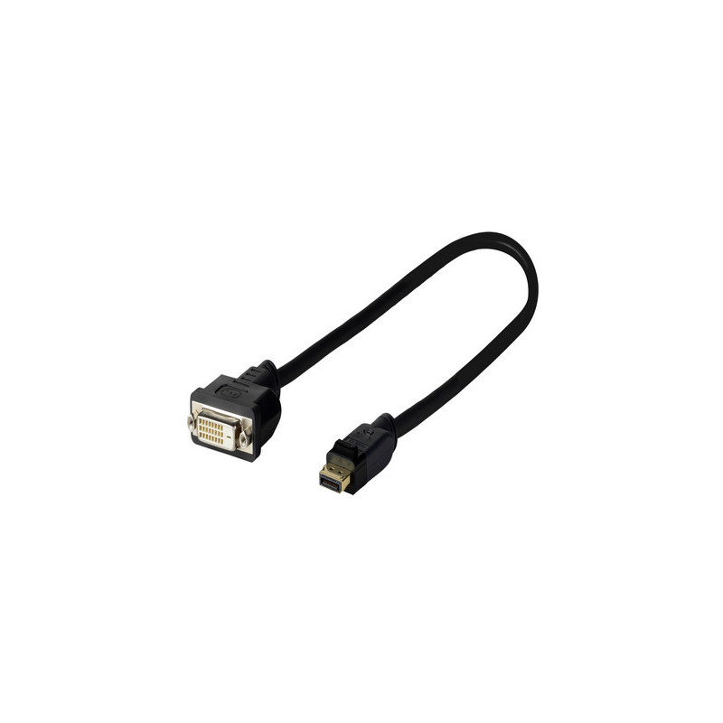 Vivolink PRODPADAPDVI câble vidéo et adaptateur DisplayPort DVI Noir