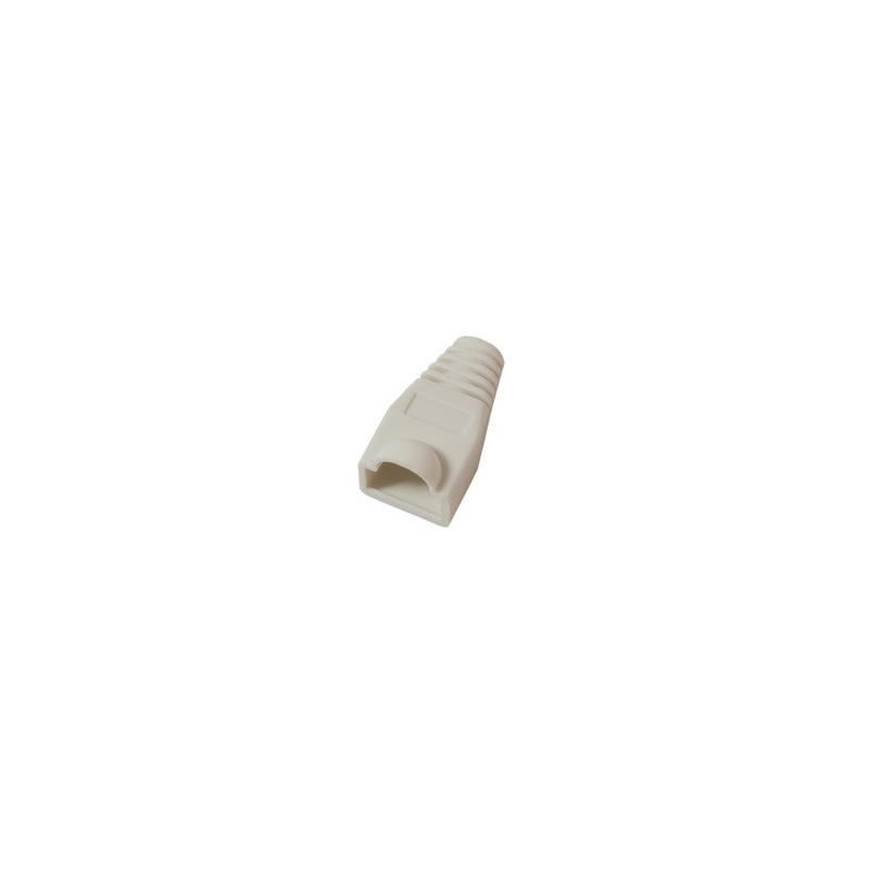 Microconnect Boots RJ-45 Plugs White Blanc