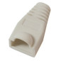 Microconnect Boots RJ-45 Plugs White Blanc