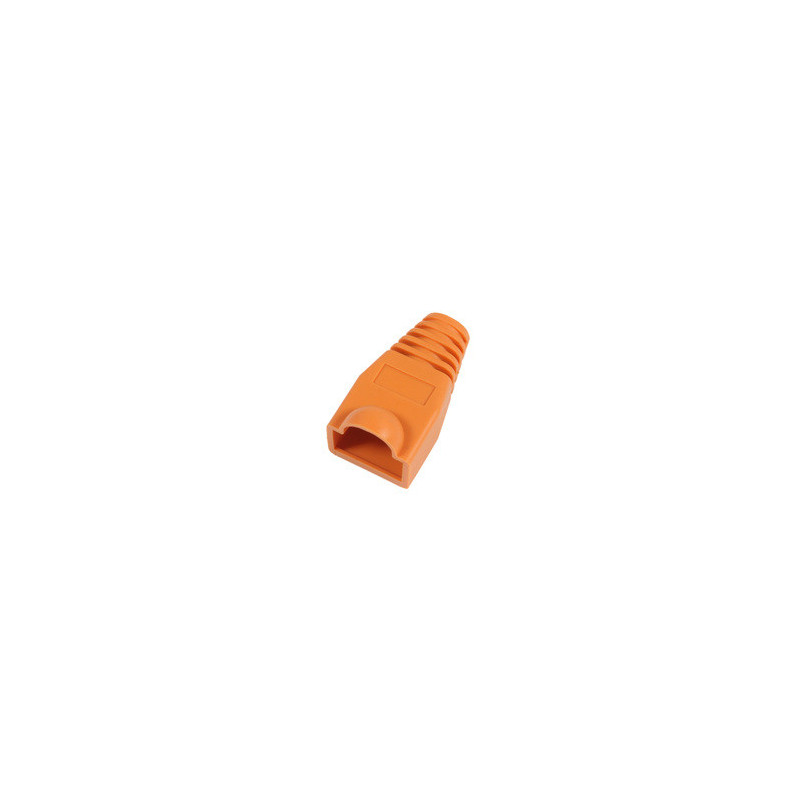 Microconnect Boots RJ-45 Plugs Orang Orange