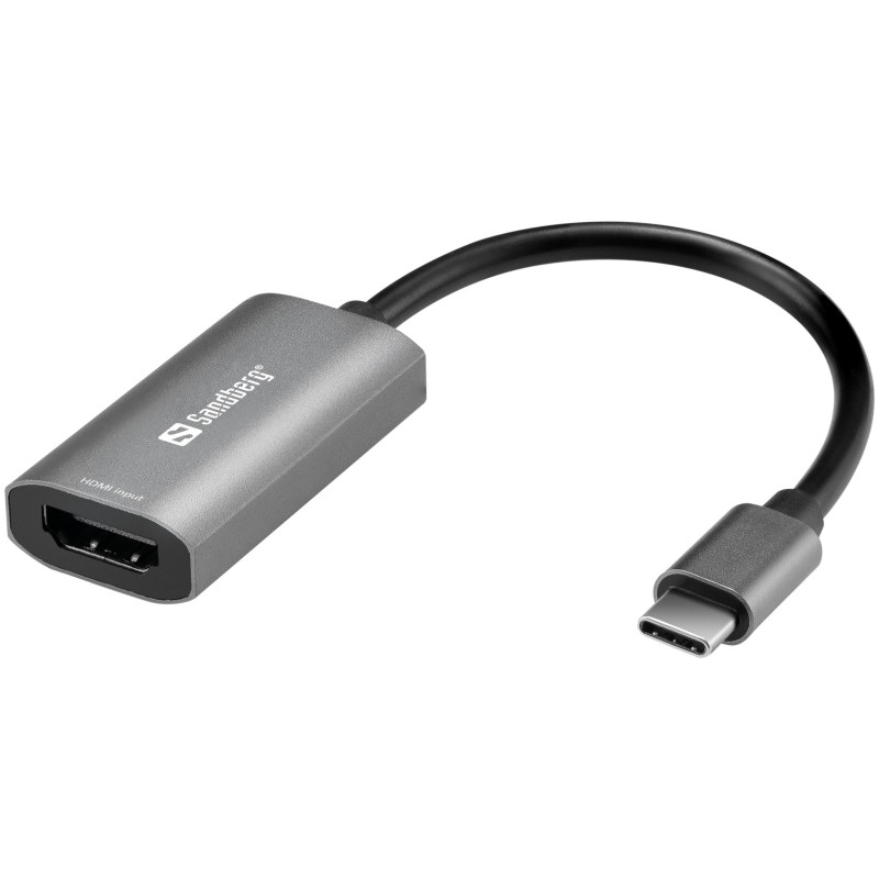 Sandberg 136-36 adaptateur graphique USB Gris