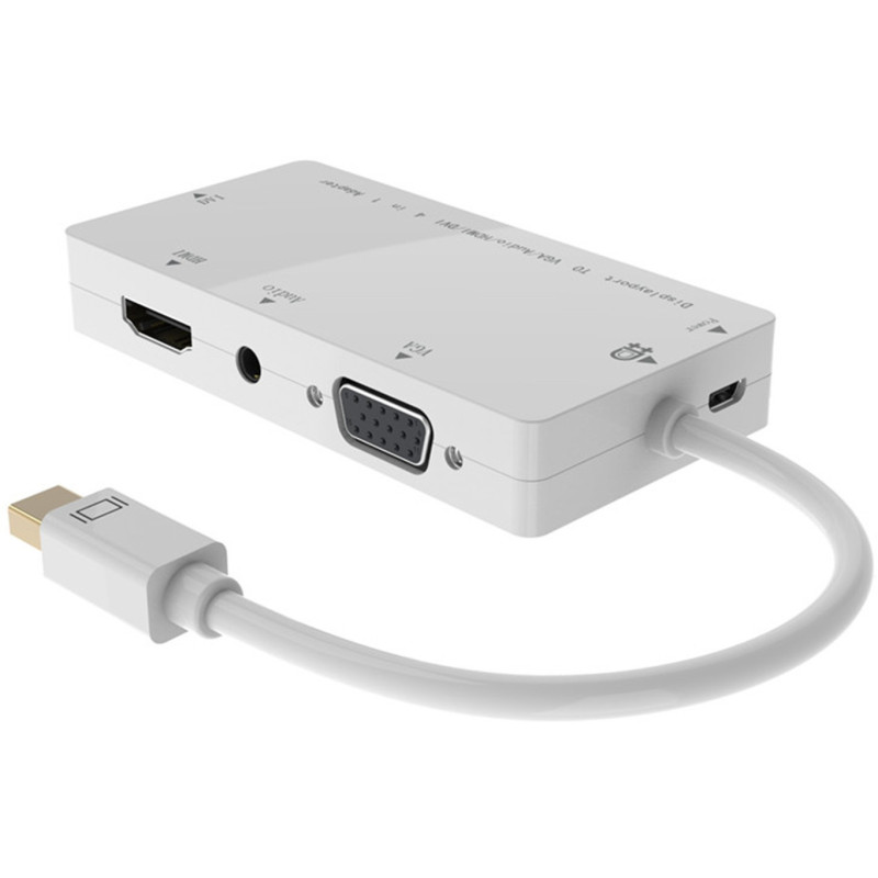 Microconnect MDPDVIHDMIVGAAA hub & concentrateur Blanc