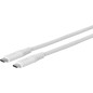 eSTUFF USB-C - C Cable 1,5m White câble USB USB 3.2 Gen 2 (3.1 Gen 2) USB C Blanc