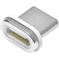 eSTUFF ES604269-BULK connecteur de fils USB Type C Gris