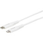 eSTUFF ES602021 câble Lightning 1 m Blanc