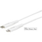 eSTUFF USB-C Lightning Cable MFI 1m Blanc