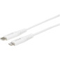 eSTUFF USB-C Lightning Cable MFI 1m Blanc