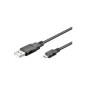 Microconnect USBABMICRO0,60 câble USB 0,5 m USB A Micro-USB B Noir