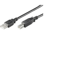 Microconnect USBAB3B câble USB 3 m USB 2.0 USB A USB B Noir