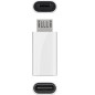 Microconnect USBMICROUSBC changeur de genre de câble USB 2.0 Micro-B USB C Blanc