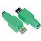 Microconnect USB A/PS/2 M-F PS/2 Vert