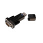 Microconnect USB 2.0-Serial Série Noir