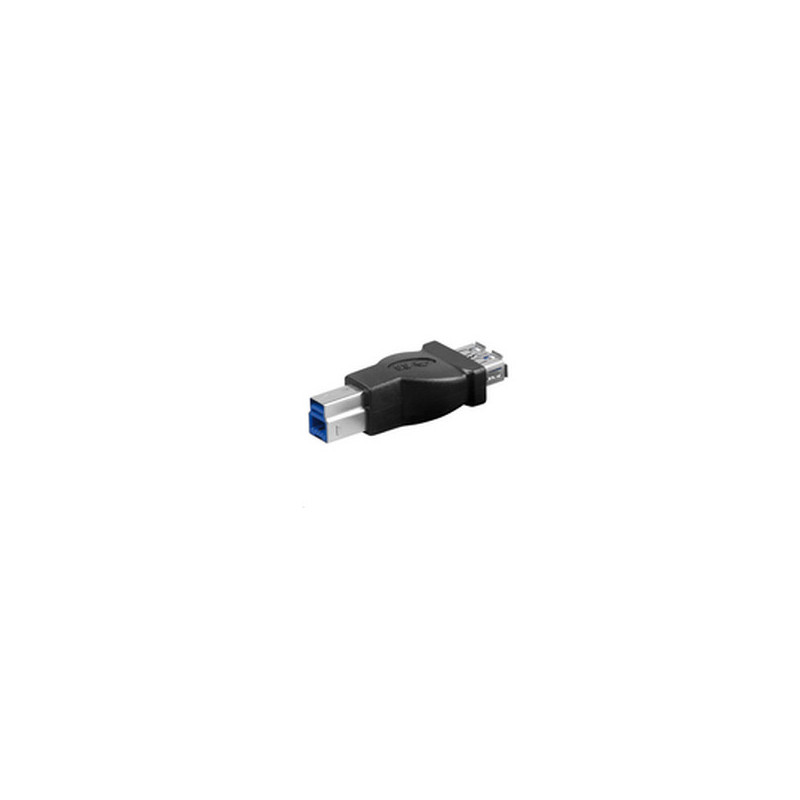 Microconnect USB 3.0 A-B F-M USB B 3.0 USB A 3.0 Noir