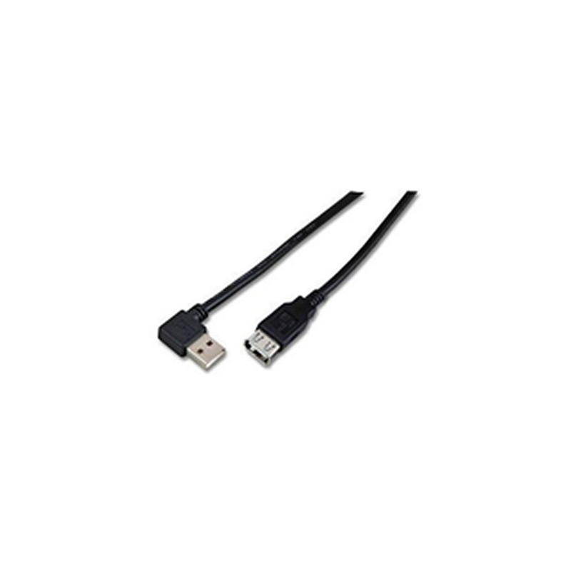 Microconnect 1.8m USB2.0A M-F câble USB 1,8 m USB 2.0 USB A Noir