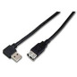 Microconnect 1.8m USB2.0A M-F câble USB 1,8 m USB 2.0 USB A Noir