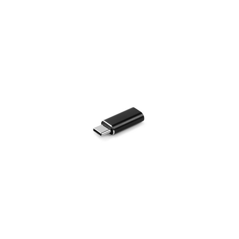 Microconnect MC-LIGHTUSBC changeur de genre de câble USB C Lightning Noir