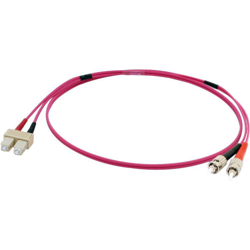 Microconnect FIB122007-4 câble de fibre optique 7 m SC/UPC ST/UPC OM4 Violet