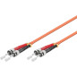 Microconnect FIB112005-2 câble de fibre optique 5 m ST/UPC OM2 Orange