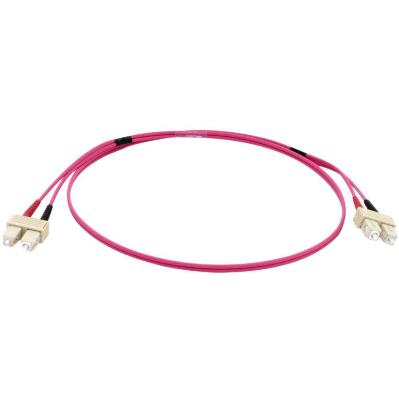 Microconnect FIB112005-4 câble de fibre optique 5 m ST/UPC OM4 Violet