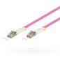 Microconnect 20m, LC/UPC - LC/UPC câble de fibre optique LC/PC OM4 Violet