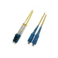 Microconnect 1.5m LC/PC-SC/PC Singlemode LSZH câble de fibre optique 1,5 m OS2 Jaune