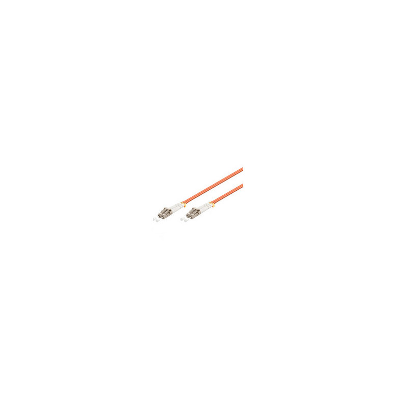 Microconnect 100m LC/PC-LC/PC câble de fibre optique LC/PC OM1 Orange