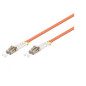 Microconnect 100m LC/PC-LC/PC câble de fibre optique LC/PC OM1 Orange