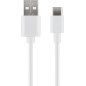 Microconnect USB3.1CCHAR1W câble USB 1 m USB 3.2 Gen 1 (3.1 Gen 1) USB A USB C Blanc