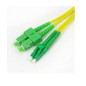 Microconnect FIB436002 câble de fibre optique 2 m LC SC Jaune