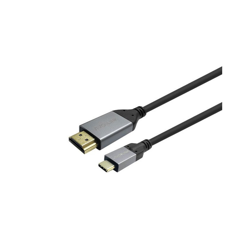 Vivolink PROUSBCHDMIMM7.5 changeur de genre de câble HDMI Type A (Standard) USB C Noir