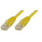 Microconnect Cat6 UTP 0.5m câble de réseau Jaune 0,5 m