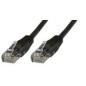 Microconnect Cat6 UTP 0.5m câble de réseau Noir 0,5 m