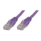 Microconnect B-UTP6005P câble de réseau Violet 0,5 m Cat6 U/UTP (UTP)