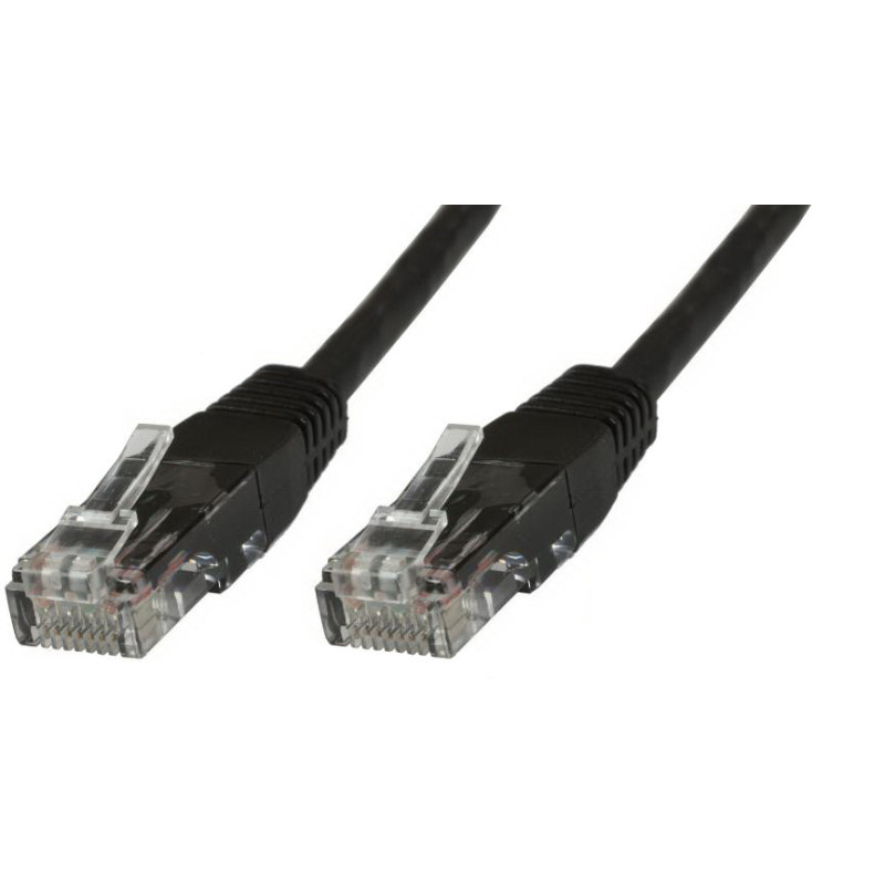 Microconnect B-UTP60025S câble de réseau Noir 0,25 m Cat6 U/UTP (UTP)