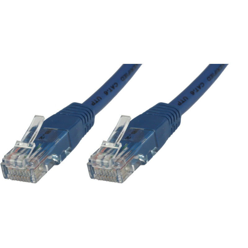 Microconnect B-UTP60025B câble de réseau Bleu 0,25 m Cat6 U/UTP (UTP)
