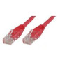 Microconnect 20m Cat5e UTP câble de réseau Rouge