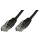 Microconnect Cat5e UTP 15m câble de réseau Noir