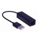 Microconnect USB2.0 to Ethernet convertisseur de support réseau Noir