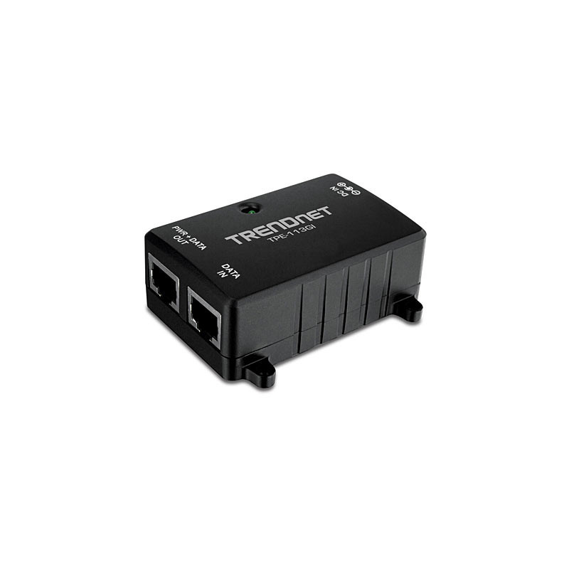 Trendnet TPE-113GI adaptateur et injecteur PoE Gigabit Ethernet 48 V