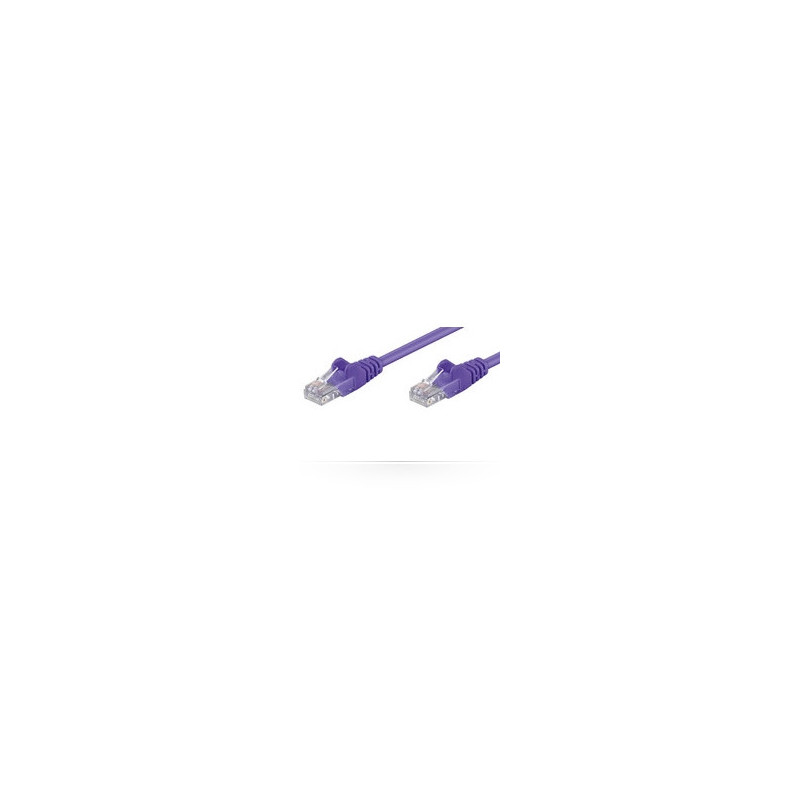 Microconnect 5m CAT5e UTP câble de réseau Violet U/UTP (UTP)