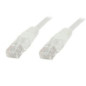 Microconnect Cat5e UTP, 3m câble de réseau Blanc U/UTP (UTP)